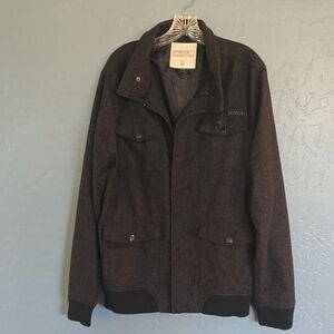 Ezekiel Charcoal Military Field Jacket